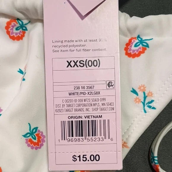 Wild Fable Floral Bikini Bottom - Picture 3 of 4